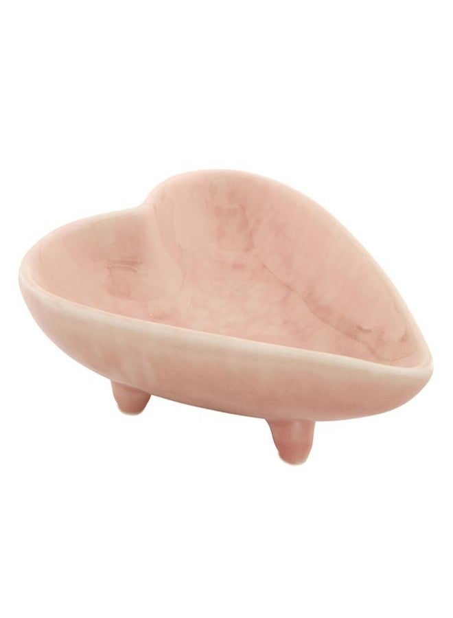 47th & Main Decorative Stoneware Heart Dish, Large 6" - Image 1